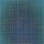 To Scale, 1973 Acrylic on canvas 40” x 40”