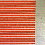 Outward Bound, 1974 Acrylic, oil, pencil on canvas 30” x 60” SOLD 